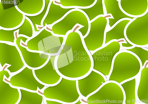 Image of Background with pears