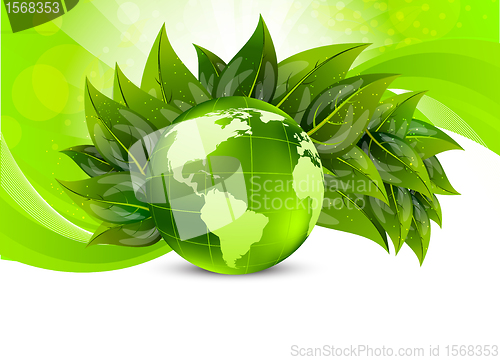 Image of Background with leaves