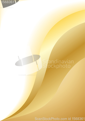 Image of Vector abstract gold background