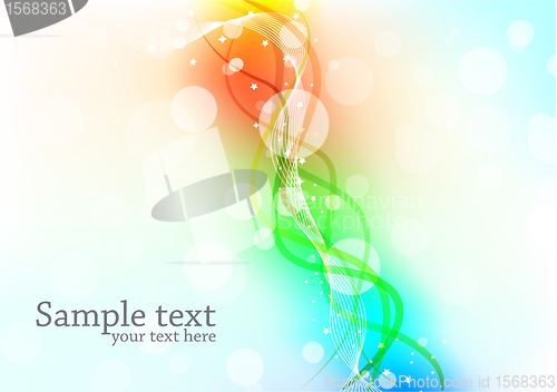 Image of Vector bright template