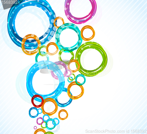 Image of Background with circles