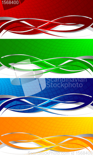 Image of Vector colorful banners
