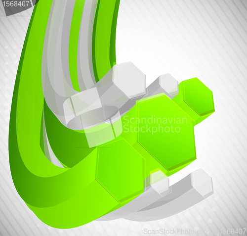 Image of Background with 3d element