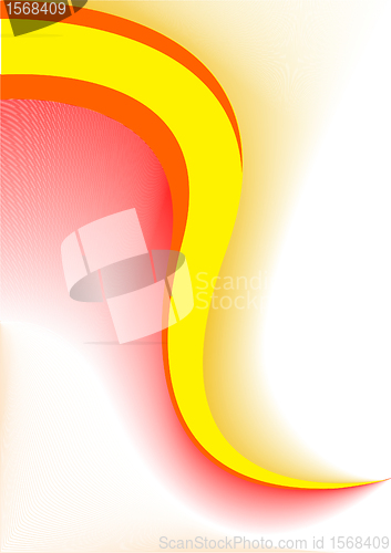 Image of Vector abstract red background