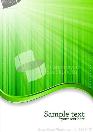 Image of Vector green background