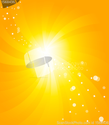 Image of Vector orange background