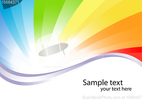 Image of Vector colorful background