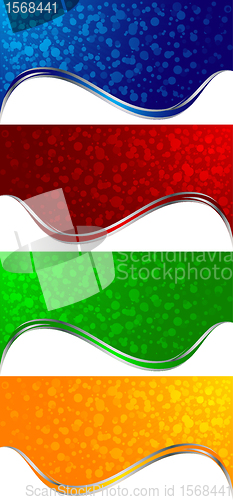 Image of Vector abstract banners