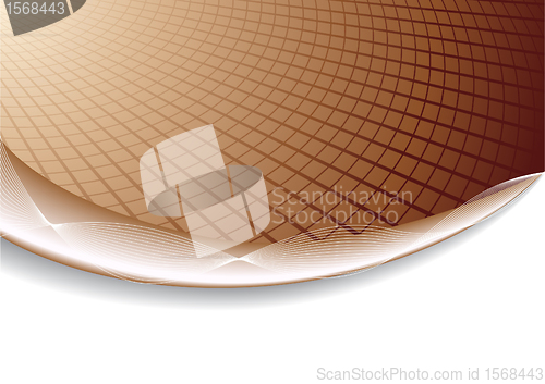 Image of Vector corporate background in chocolate color