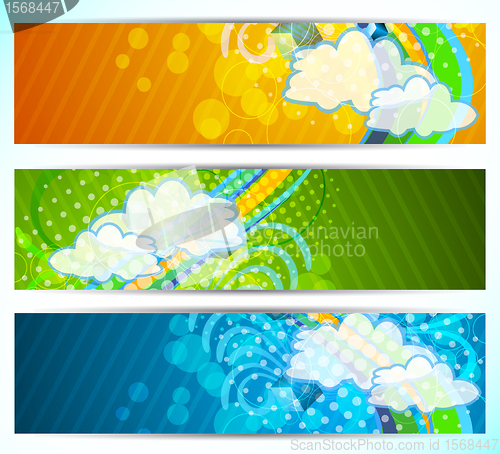 Image of Abstract banners