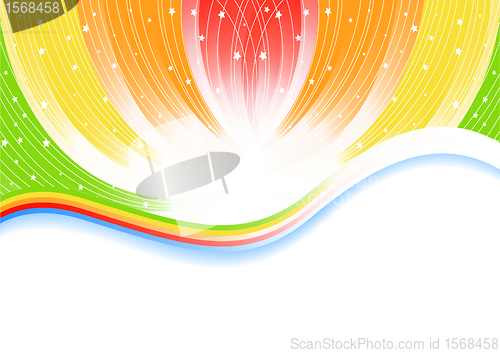 Image of Vector abstract bright background
