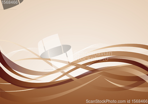 Image of Vector brown background