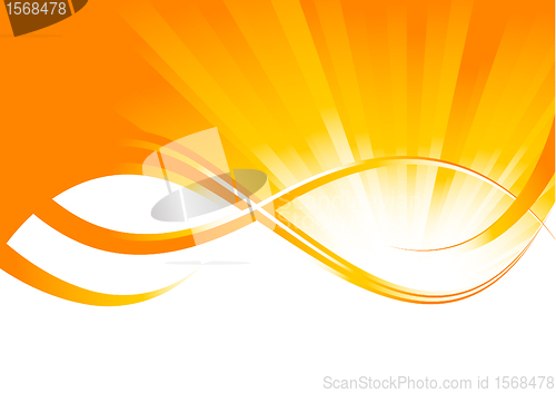 Image of Vector sunny background