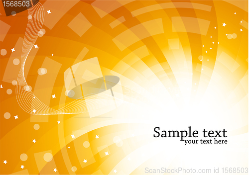 Image of Vector bright tech background