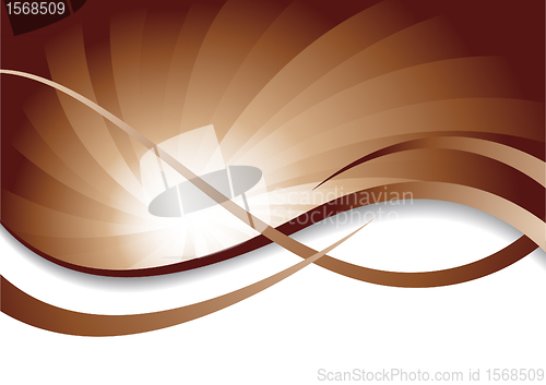 Image of Vector chocolate background