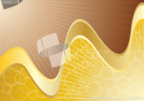 Image of Vector abstract chocolate background