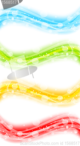 Image of Vector abstract colorful background