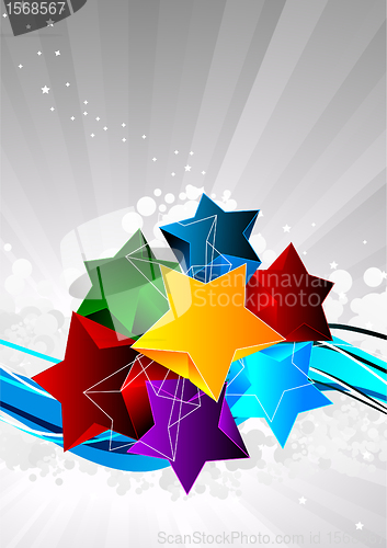 Image of Background with star