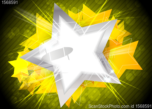 Image of Background with star