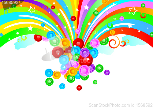 Image of Vector colorful design