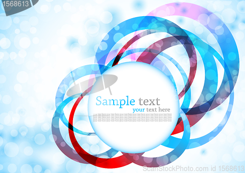 Image of Background with circles. Colorful background