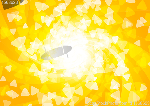 Image of Vector bright sunny background