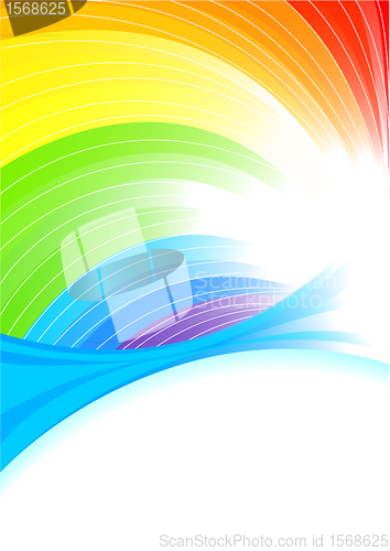 Image of Vector colorful background