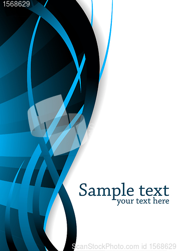 Image of Vector blue background