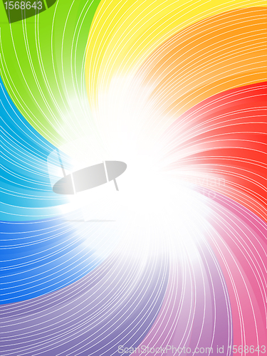 Image of Vector abstract colorful background