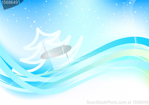 Image of Bright new year background