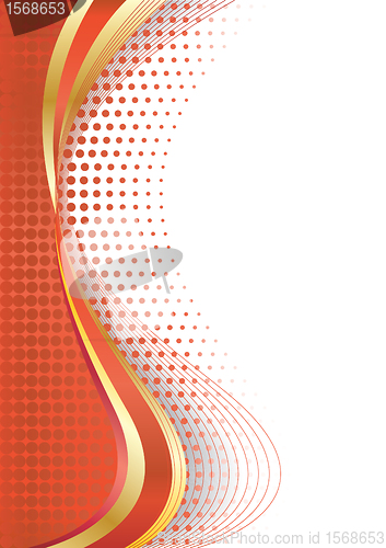 Image of Vector abstract background with circle