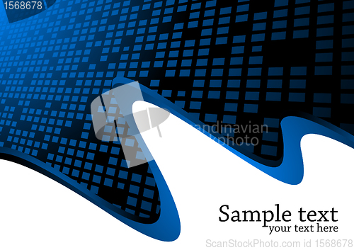 Image of Vector background with square