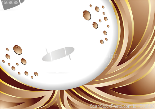 Image of Vector chocolate background
