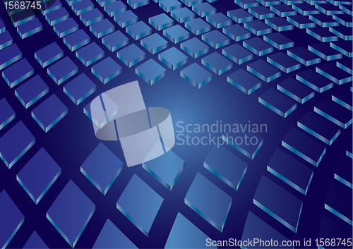 Image of Vector background with square