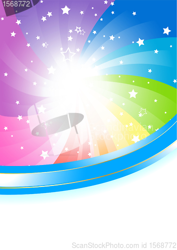 Image of Vector abstract colorful background