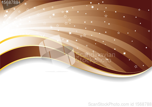 Image of Vector chocolate background