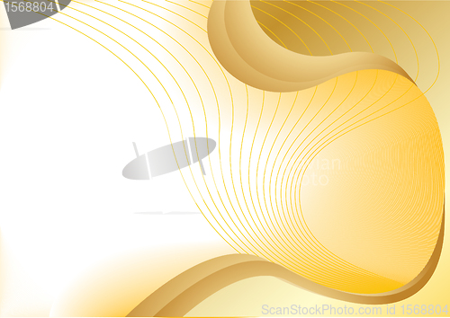 Image of Vector gold background