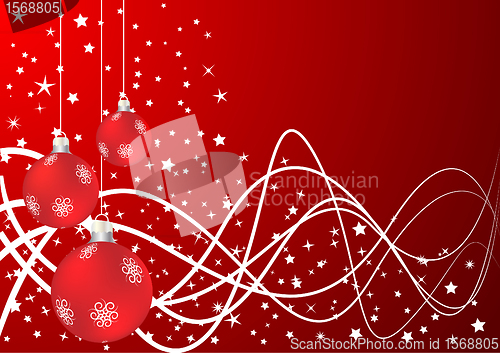 Image of Vector xmas background