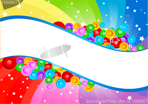 Image of Vector swirl abstract background