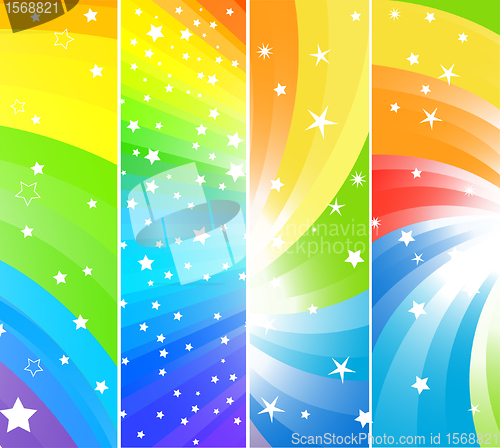 Image of Vector colorful banners