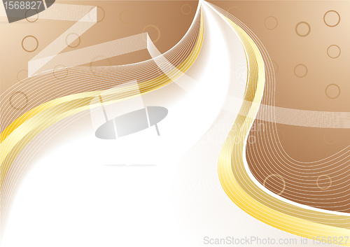 Image of Vector abstract chocolate background