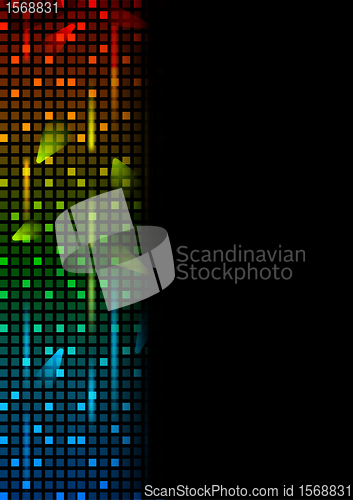 Image of Background with bright lights
