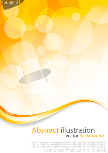 Image of Abstract colorful circles vector design