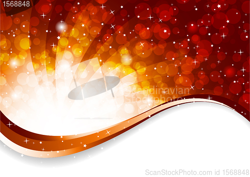 Image of Vector background with star and circle