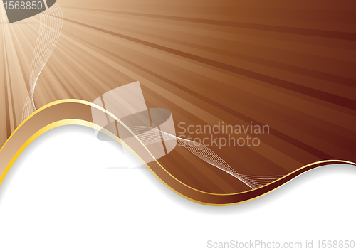 Image of Vector chocolate background