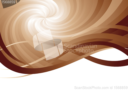 Image of Vector brown background