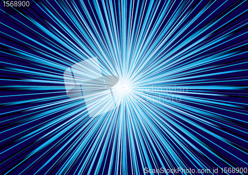 Image of Vector abstract blue background