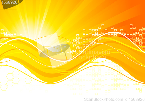 Image of Background in orange color