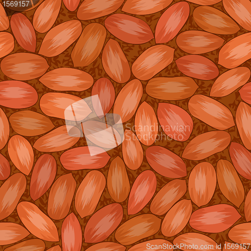 Image of peanut red seed coat seamless background