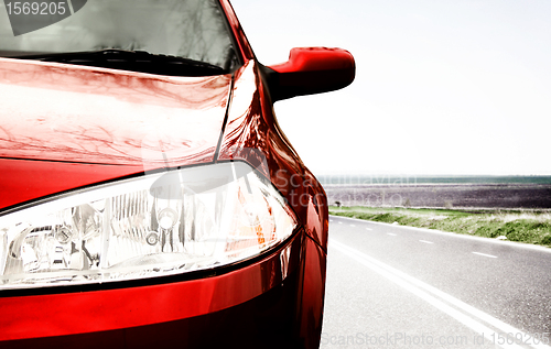 Image of Car on the road.